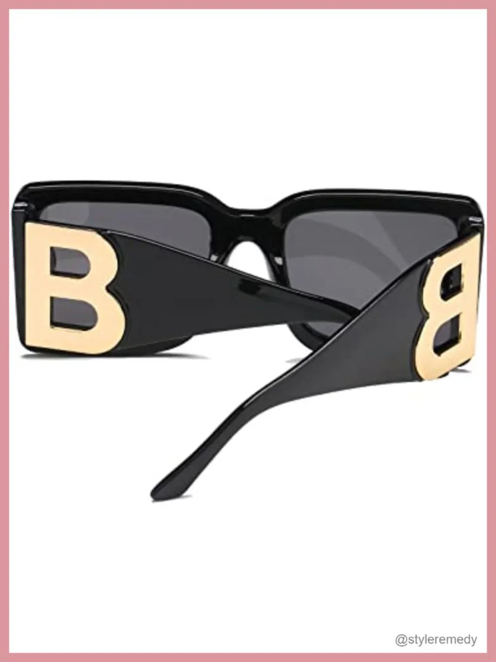 Large Square Sunglasses Women UV400 Protection Fashion Chunky Frame Oversized